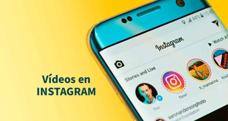 opciones que ofrecen los videos de instagram