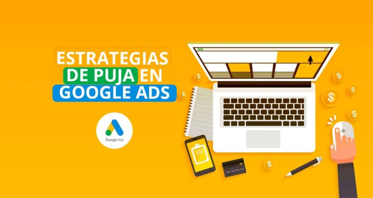 tipos de estrategias de puja en google ads